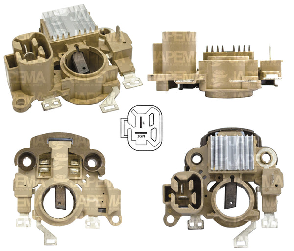 SKU5151 REGULADOR MITSUBISHI 12V MARCA JAPEMA