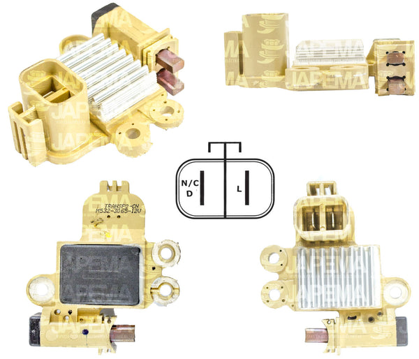 SKU5089 REGULADOR VALEO 12V MARCA JAPEMA