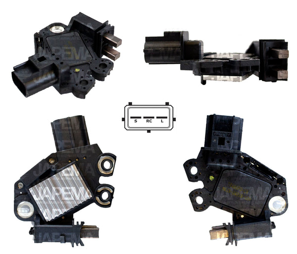 SKU6113 REGULADOR VALEO 12V RC 14.1 VSET MARCA JAPEMA