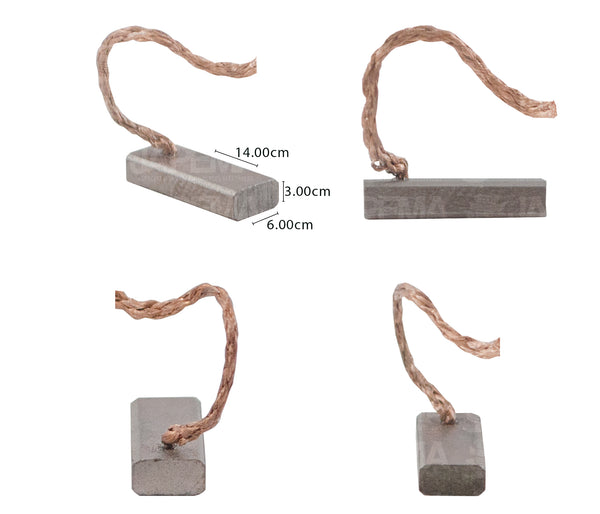 SKU7519 CARBON LIMPIAPARABRISAS, VENTILADOR AUTOMOTRIZ 3x6x14mm