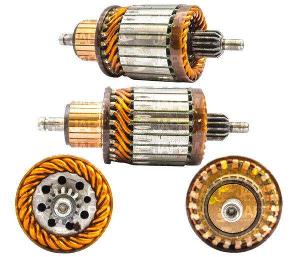 SKU9876 ARMADURA BOSCH PLGR PMGR SERIE 115, 123 12V MARCA BOSCH