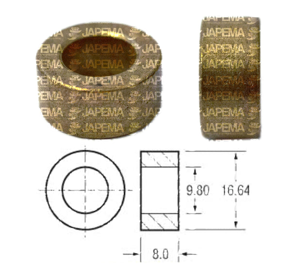 SKU2100 BUJE TAPA DELCO PG260M PMGR TAPA MARCA JAPEMA