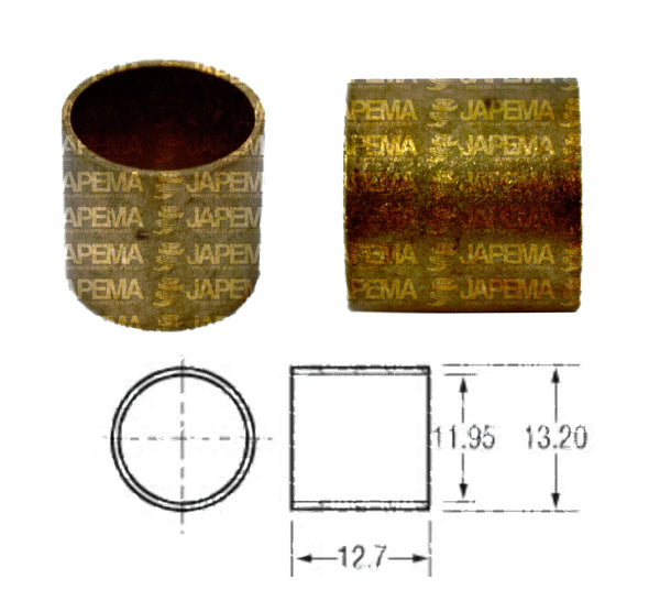 SKU2109 BUJE DELCO 1X CAMPANA, TAPA 10, 20, 25, 27MT, SD210, SD300 MARCA JAPEMA