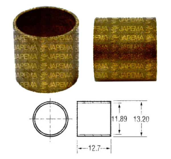 SKU2110 BUJE DELCO 2X CAMPANA, TAPA 10, 20, 25, 27MT, SD210, SD300 MARCA JAPEMA