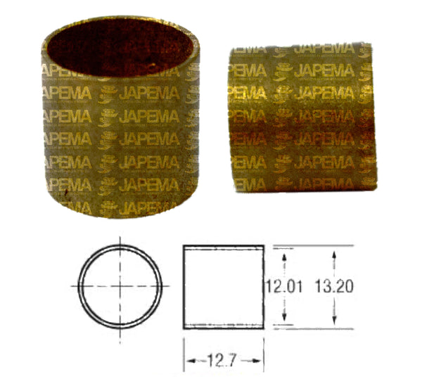 SKU2108 BUJE DELCO 0X CAMPANA, TAPA 10, 20, 25, 27MT, SD210, SD300 MARCA JAPEMA