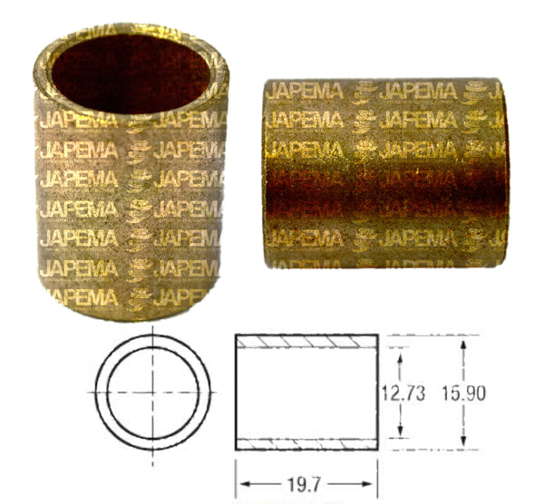 SKU2113 BUJE DELCO 10, 20, 22, 25, 27MT SD300 DD CAMPANA D.E. MARCA JAPEMA