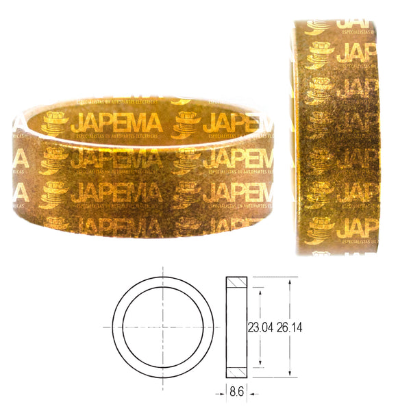 SKU2195 BUJE NIPPONDENSO DD TAPA CENTRAL MARCA JAPEMA