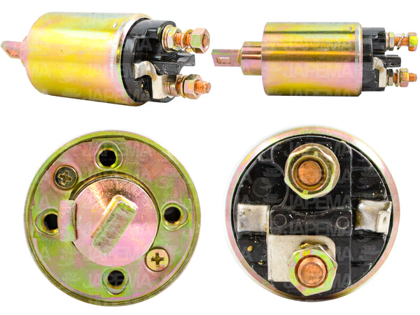 SKU2343 SOLENOIDE MITSUBISHI OSGR 12V 3 TERMINALES MARCA JAPEMA