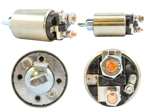 SKU2355 SOLENOIDE MITSUBISHI PLGR 12V 3 TERMINALES MARCA JAPEMA