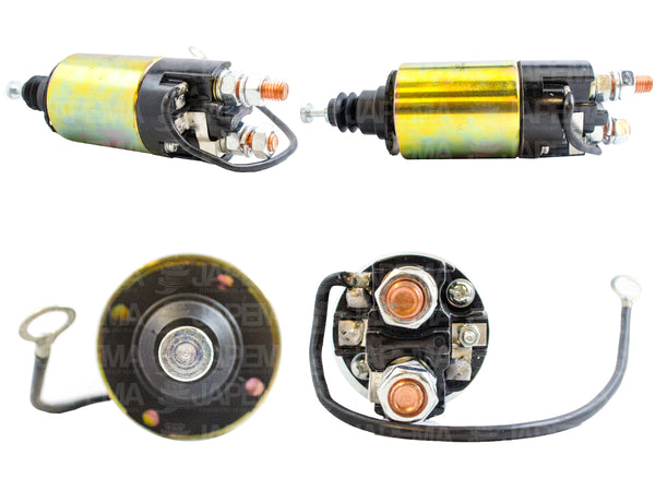 SKU5369 SOLENOIDE MITSUBISHI 39MT PLGR 12V 4T MARCA JAPEMA