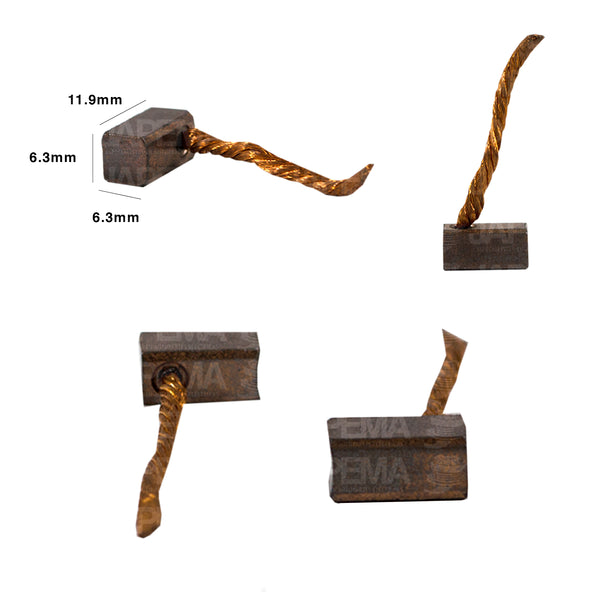 SKU4386 CARBON ARRANQUE LEECE NEVILLE MDT, MDU, MDY, MEC, MEG, MEZ, MFB, MHN 12V MARCA JAPEMA