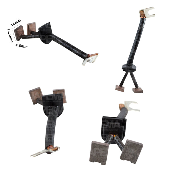 SKU2453 CARBON ARRANQUE HITACHI PMGR POSITIVO 12V MARCA JAPEMA