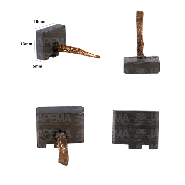 SKU2499 CARBON ARRANQUE BOSCH 110 PMGR 12V MARCA PREMIUM