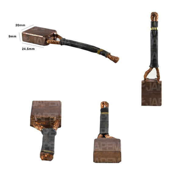 SKU2507 CARBON ARRANQUE LUCAS M50 DD 12V MARCA JAPEMA