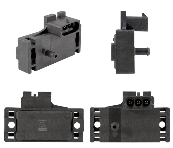 SKU10383 SENSOR MAP DE PRESION ABSOLUTA DEL MULTIPLE DE ADMISION 3 TERMINALES MARCA JAPEMA