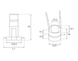 SKU8409 COLECTOR ROTORES DELCO 10SI, 12SI, 15SI, 17SI, 21SI, 27SI, CS144 MARCA JAPEMA