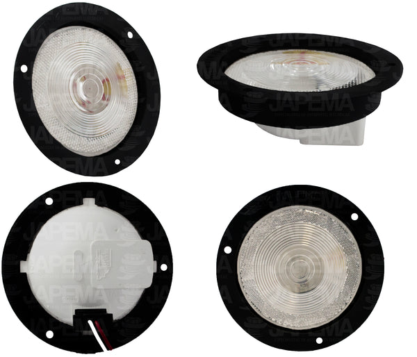 SKU6489 PLAFON REDONDO ATORNILLABLE 4" COLOR BLANCO MARCA ECONOMICA