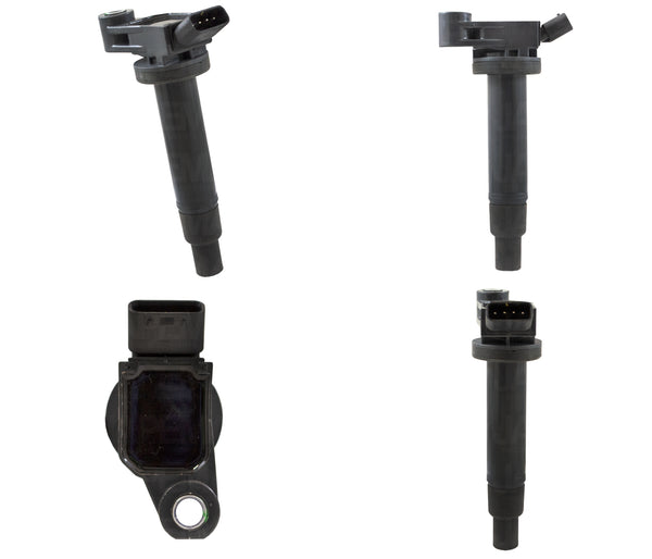 SKU10417 BOBINA ENCENDIDO UNA POR PISTON 4 TERMINALES MACHO MARCA JAPEMA